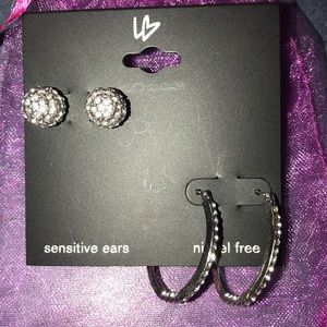 Brand new cubic zirconia earrings